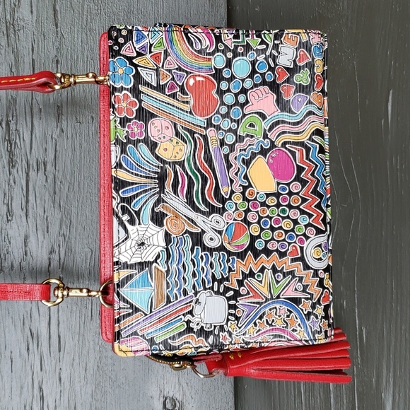 DOONEY & BOURKE Whimsey Crossbody Tassel Handbag - Picture 3 of 12